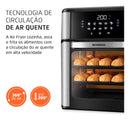 Air Fryer Forno 12L Afon-12l-gi 2000w Digital Mondial - Preto/Inox